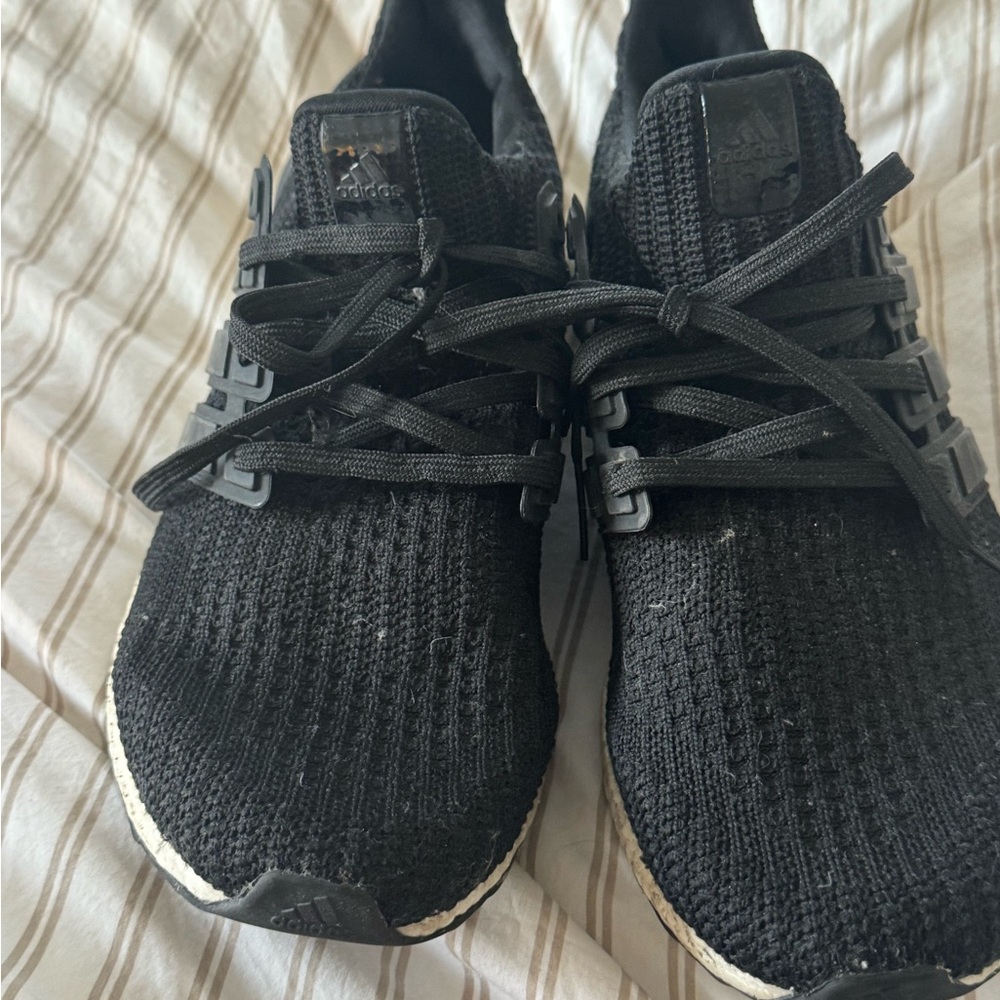 Adidas Men's Black Athletic Sneakers